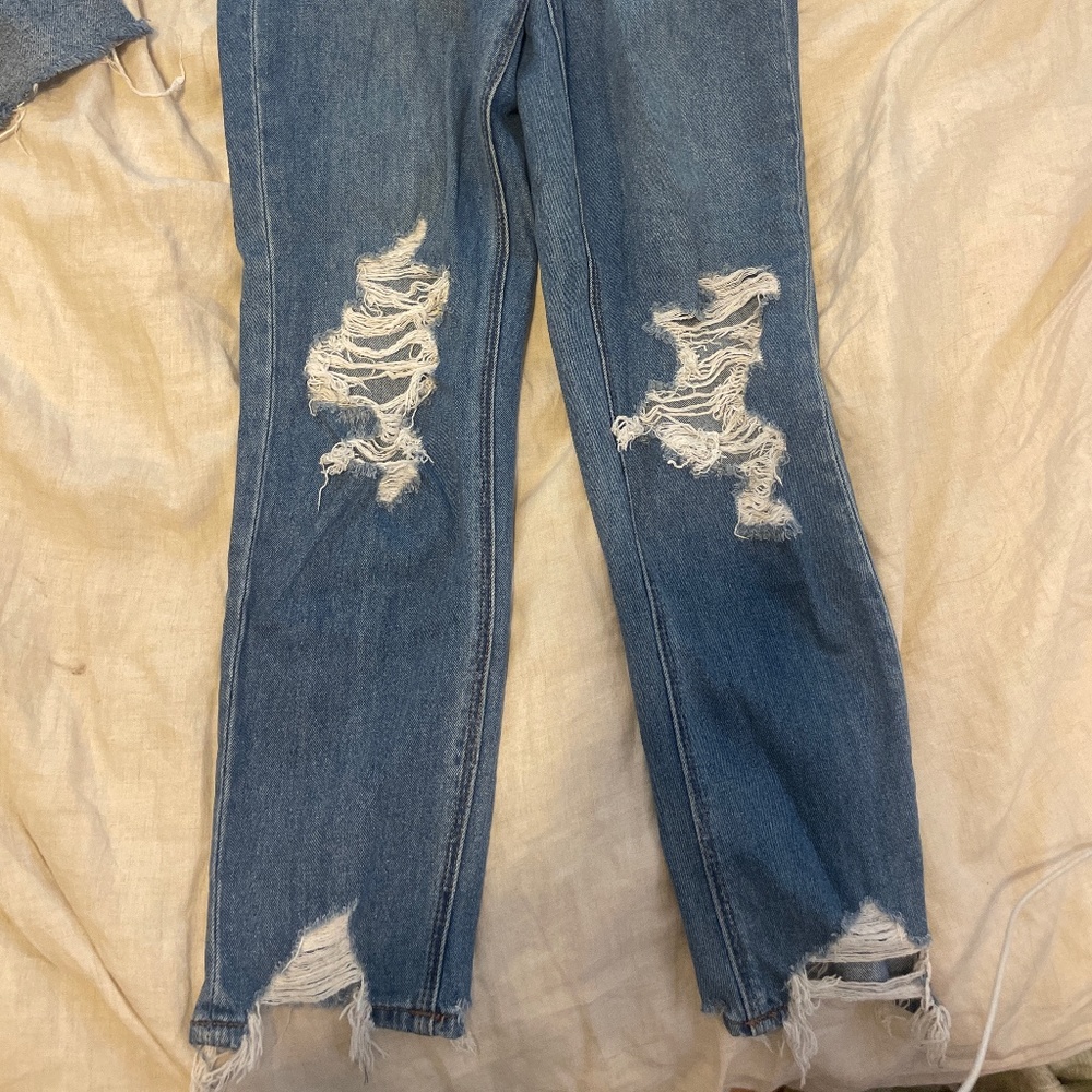 American eagle ankle jeans high waisted - size 4